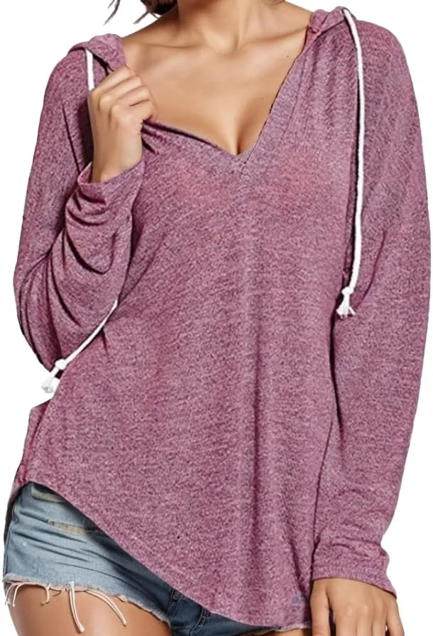 Women's Fashion Oversized Hoodies for Women Long Sleeve Loose Fit Pullover Sweatshirts