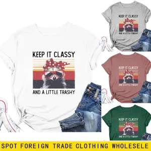 Women's Top Keep It Classy and A Little Short-sleeved T-shirt